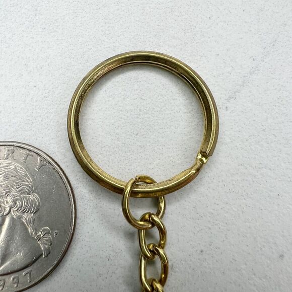 Vintage WIBC Womens International Bowling Most Improved Average Keychain Keyring - Picture 7 of 7